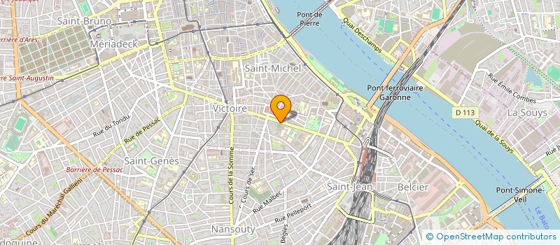 localisation de l'entreprise CAUSAE  BORDEAUX