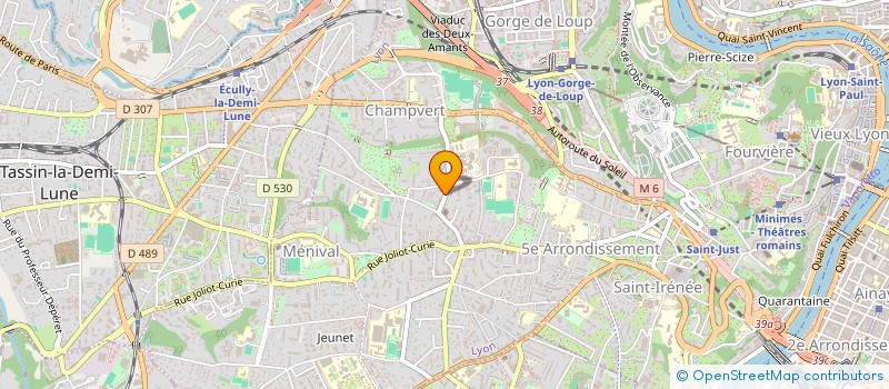 localisation de l'entreprise CAUSE PAS LA BOUCHE PLEINE à LYON