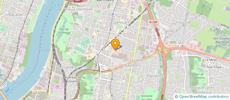 localisation de l'entreprise CAUSE TIC  LORMONT