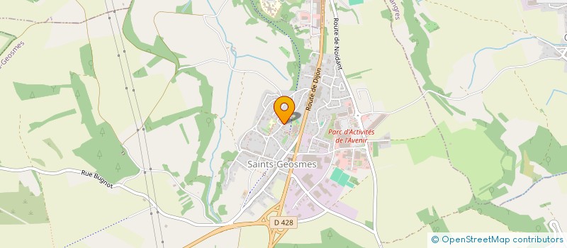 localisation de l'entreprise CAUSEREGA à SAINTS-GEOSMES