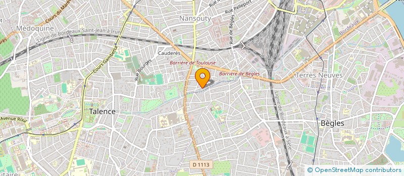 localisation de l'entreprise CAUSETT à BORDEAUX