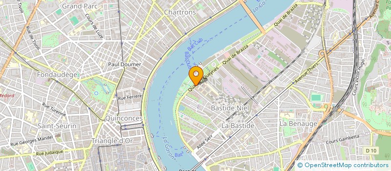 localisation de l'entreprise CAUSETTE SE MOUILLE  BORDEAUX