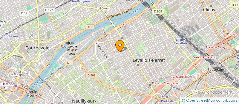 localisation de l'entreprise CAUSEWAY TECHNOLOGIES à LEVALLOIS-PERRET