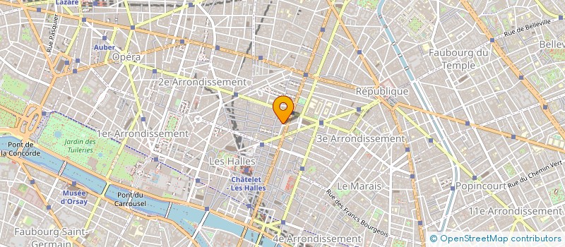 localisation de l'entreprise CAUSIDICOR  PARIS