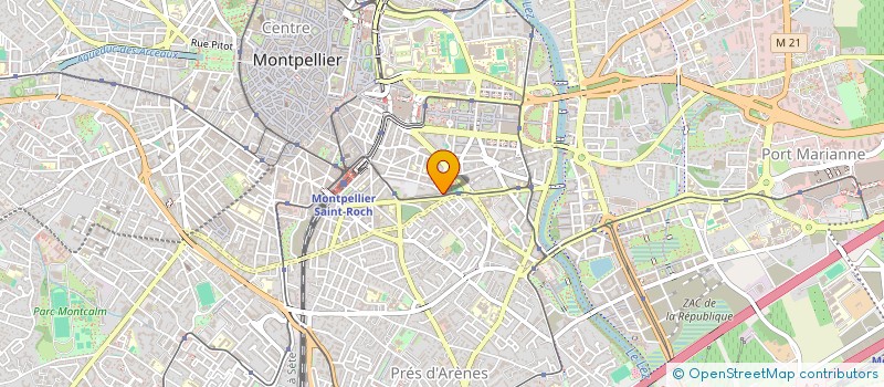 localisation de l'entreprise CAUSSE CHEVAL NATURE à MONTPELLIER