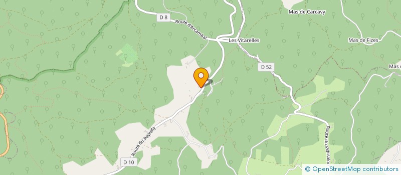 localisation de l'entreprise CAUSSE PAYSAGISTE ET RAMONAGE  ESCLAUZELS