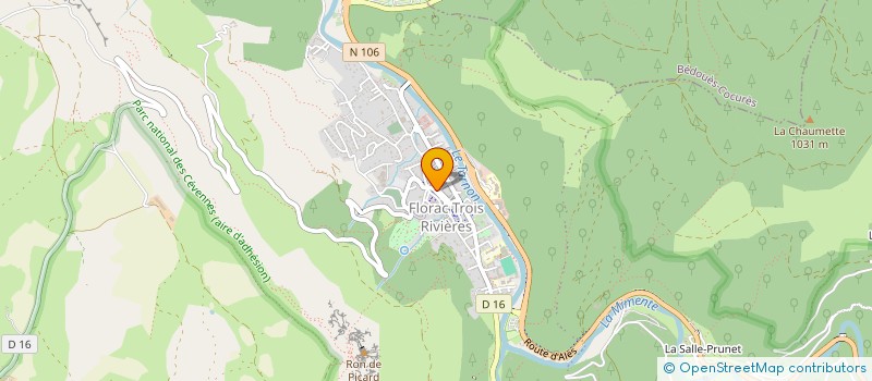 localisation de l'entreprise CAUSSE PHOT'OPTIQUE  SAINT-VICTOR-MALESCOURS