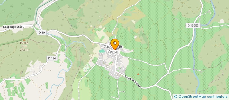 localisation de l'entreprise CAUSSE'S TOUJOURS  CAUSSES-ET-VEYRAN