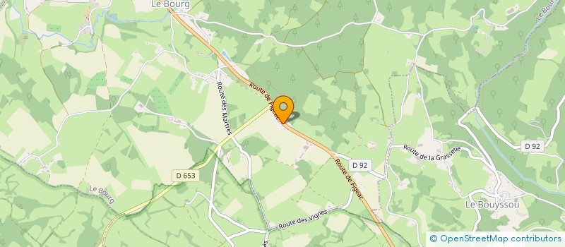 localisation de l'entreprise CAUSSES ET VALLEES  THEMINES