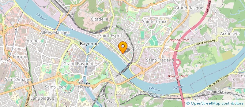 localisation de l'entreprise CAUT-CAUT à BAYONNE