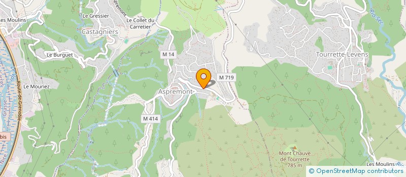 localisation de l'entreprise CAUTARD à ASPREMONT