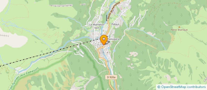 localisation de l'entreprise CAUTERETS DISTRIBUTION à CAUTERETS