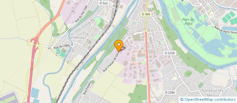 localisation de l'entreprise CAUTION à MAREUIL-LES-MEAUX