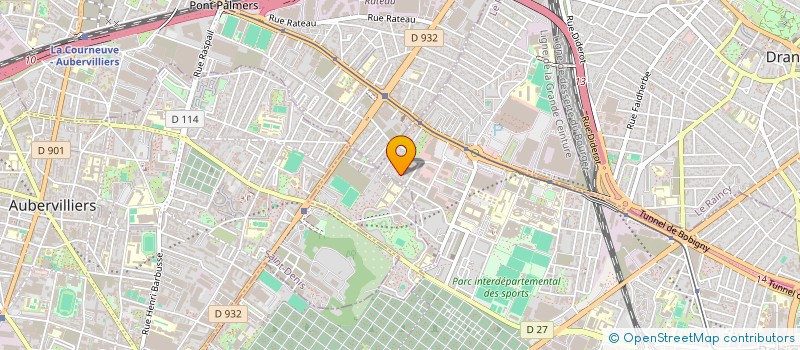 localisation de l'entreprise CAUTION BANCAIRE ETUDIANTS à BOBIGNY