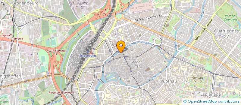 localisation de l'entreprise CAUTIONNEMENT MUTUEL DE L HABITAT à STRASBOURG