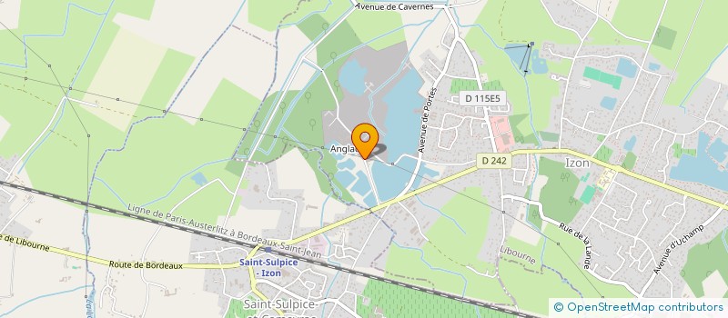 localisation de l'entreprise CAUVAN  IZON