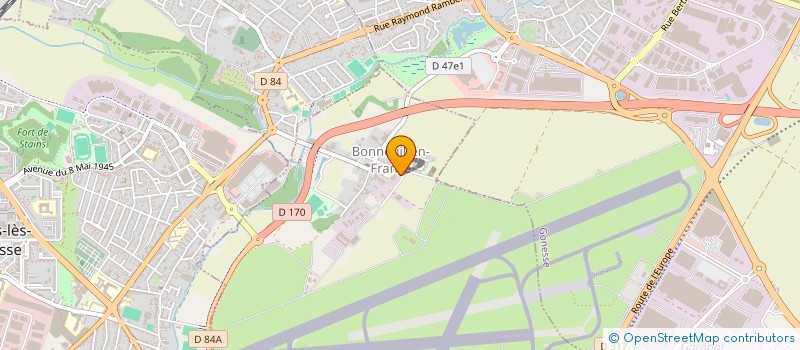 localisation de l'entreprise CAUVAS à BONNEUIL-EN-FRANCE
