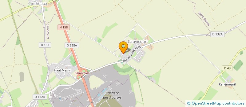 localisation de l'entreprise CAUVICOURT EN FETE  CAUVICOURT