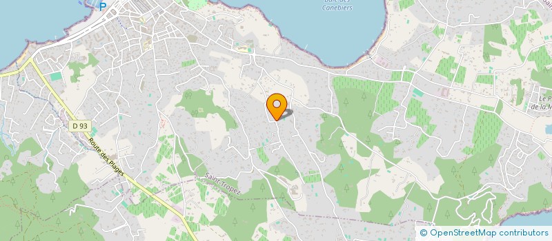 localisation de l'entreprise CAUVIN INVEST à SAINT-TROPEZ