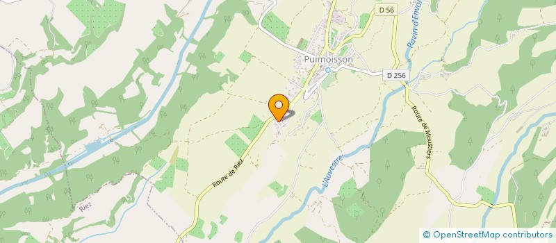 localisation de l'entreprise CAUVIN JULIEN  PUIMOISSON