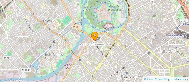 localisation de l'entreprise CAUX ALBATRE à LILLE