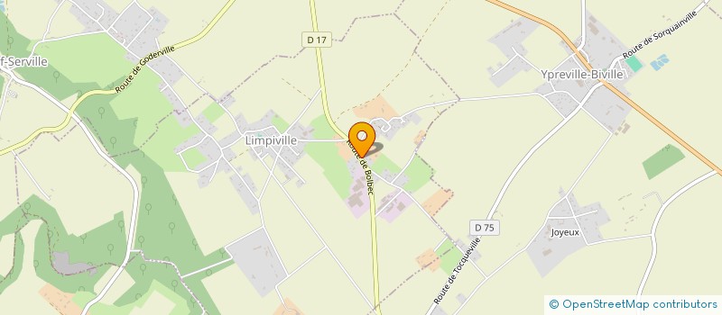 localisation de l'entreprise CAUX AVENIR BIOGAZ à LIMPIVILLE