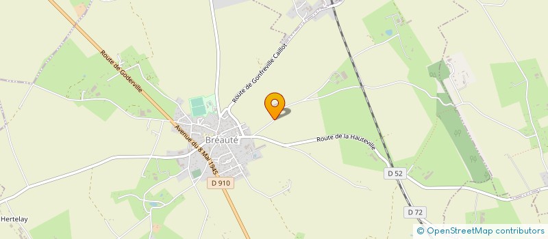 localisation de l'entreprise CAUX MAINTENANCE à BREAUTE
