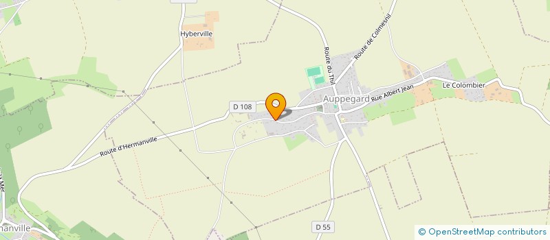 localisation de l'entreprise CAUX TRANSPORTS LOCATIONS TERRASSEMENT à AUPPEGARD