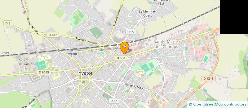 localisation de l'entreprise CAUXINELLE à YVETOT