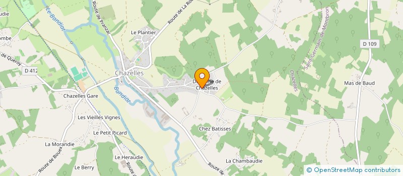 localisation de l'entreprise CAV'AU NET à CHAZELLES