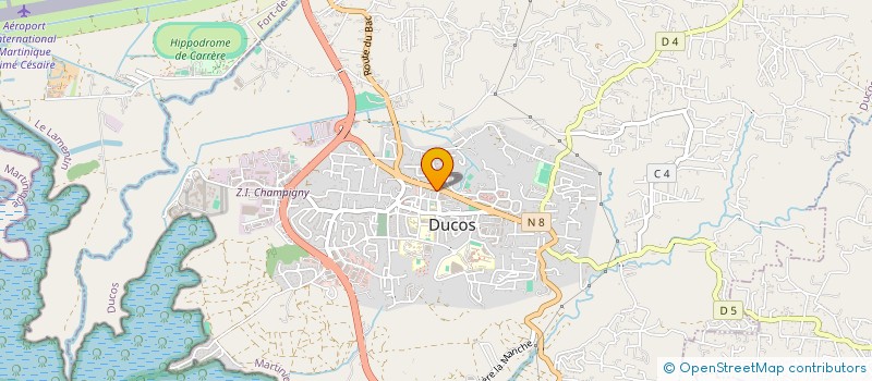 localisation de l'entreprise CAV INCO  DUCOS