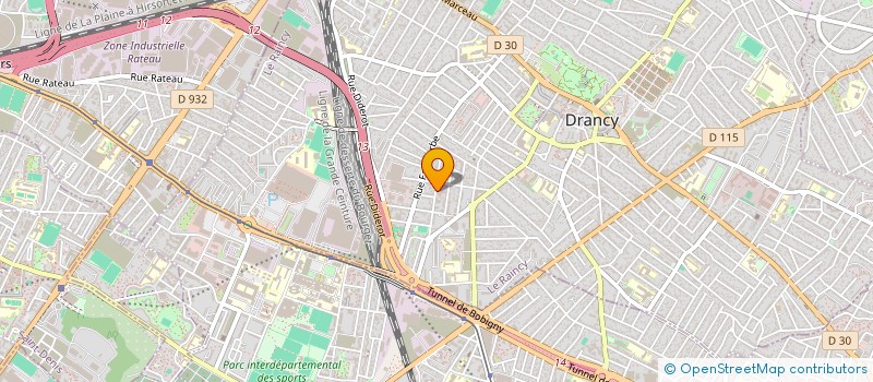 localisation de l'entreprise CAV MATERIEL PRO à DRANCY