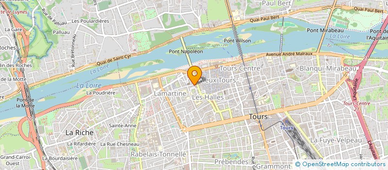 localisation de l'entreprise CAV'PAR 3  TOURS