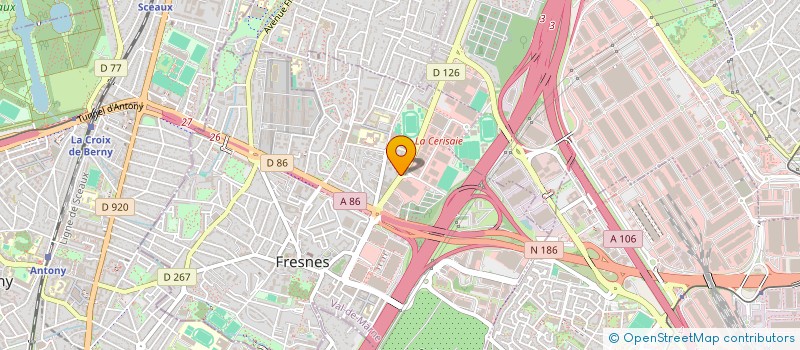 localisation de l'entreprise CAVA  FRESNES