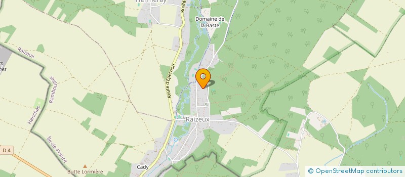 localisation de l'entreprise CAVA-GGB  RAIZEUX