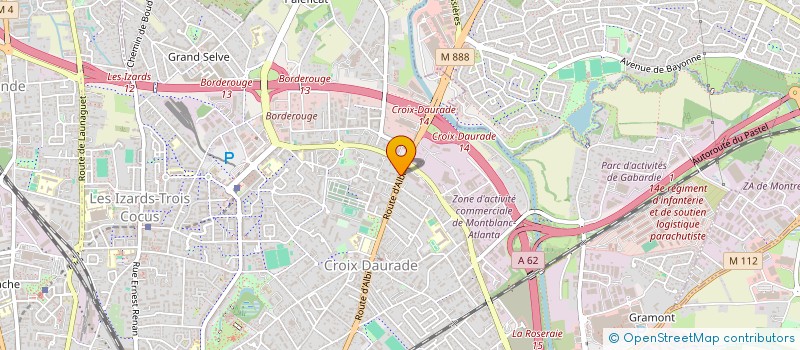 localisation de l'entreprise CAVACAS ALEXANDRE ET CAVACAS ALEXANDRA à TOULOUSE