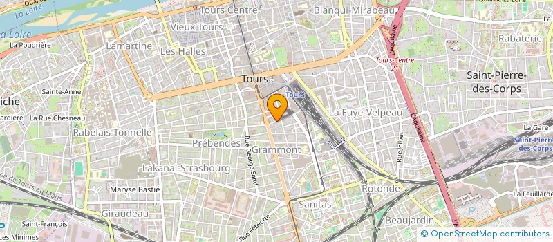 localisation de l'entreprise CAVACHE PERE ET FILS  TOURS