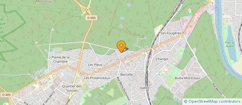 localisation de l'entreprise CAVADDU  FONTAINEBLEAU