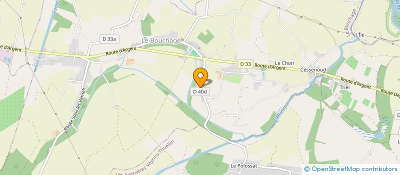 localisation de l'entreprise CAVAGNA à LE BOUCHAGE