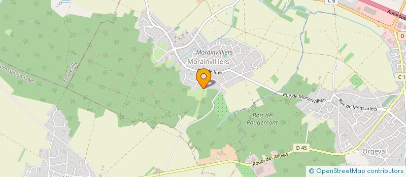 localisation de l'entreprise CAVAGOGO.COM  MORAINVILLIERS