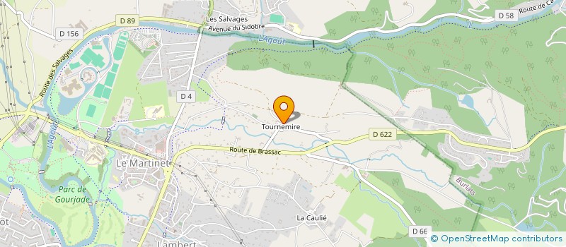 localisation de l'entreprise CAVAILLES  CASTRES