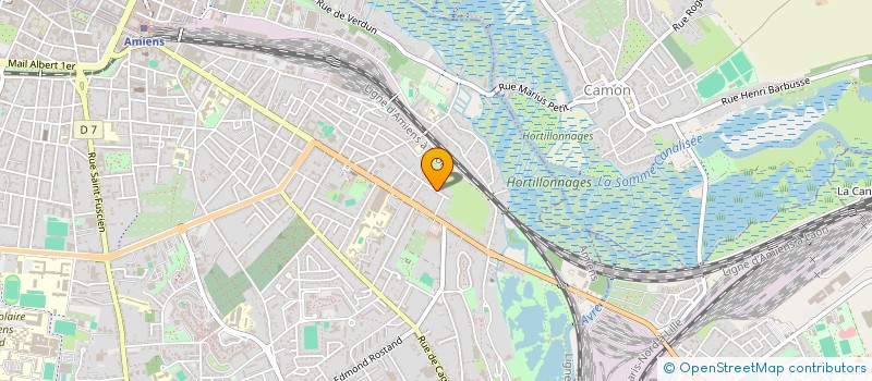 localisation de l'entreprise CAVAILLIM  AMIENS