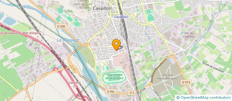 localisation de l'entreprise CAVAILLON AMBULANCES à CAVAILLON