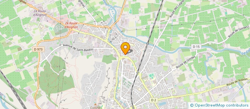 localisation de l'entreprise CAVAILLON ENTREPRENDRE  CAVAILLON