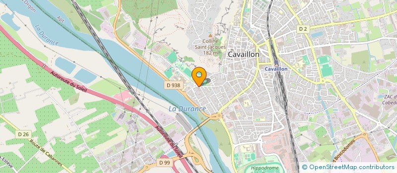 localisation de l'entreprise CAVAILLON RUGBY LEAGUE  CAVAILLON