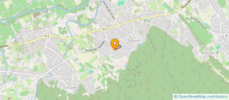 localisation de l'entreprise CAVAILLONNAISE DE BOISSONS  ROBION