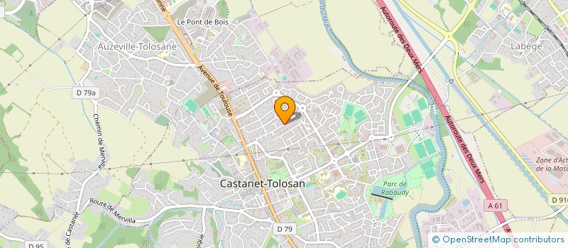 localisation de l'entreprise CAVAL'AUTAN à CASTANET-TOLOSAN