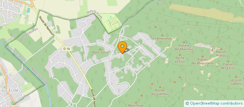 localisation de l'entreprise CAVAL'HORSE SASU à NOISY-SUR-ECOLE