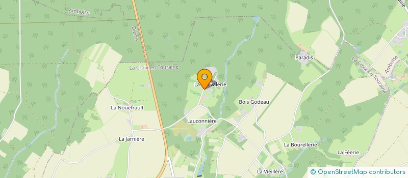 localisation de l'entreprise CAVAL'IMMO à LA CROIX-EN-TOURAINE