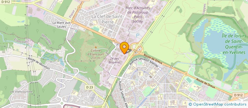 localisation de l'entreprise CAVAL IMMO  TRAPPES